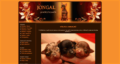 Desktop Screenshot of jongal.cz